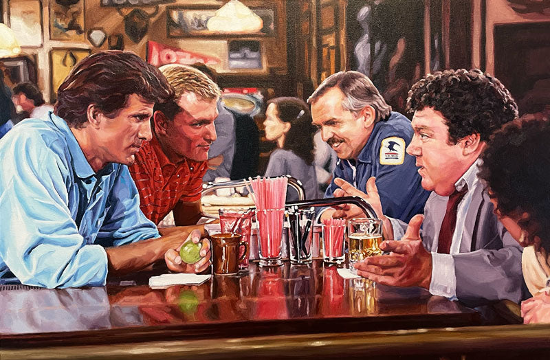 The Gang- Cheers Art Print