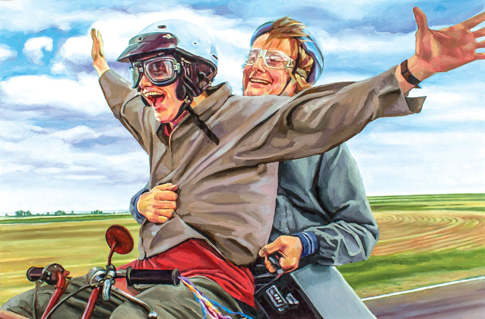 Harry & Lloyd Art Print