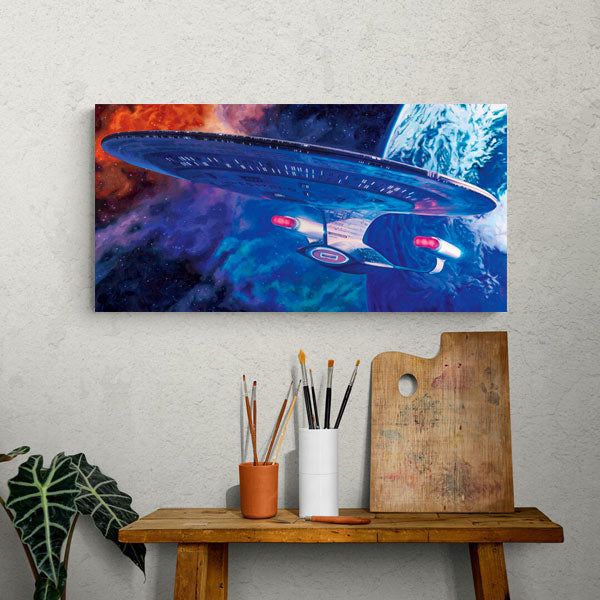 "Make It So" Giclee Canvas Print