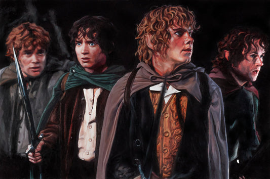 "Hobbits Are Amazing Creatures..." Canvas Print