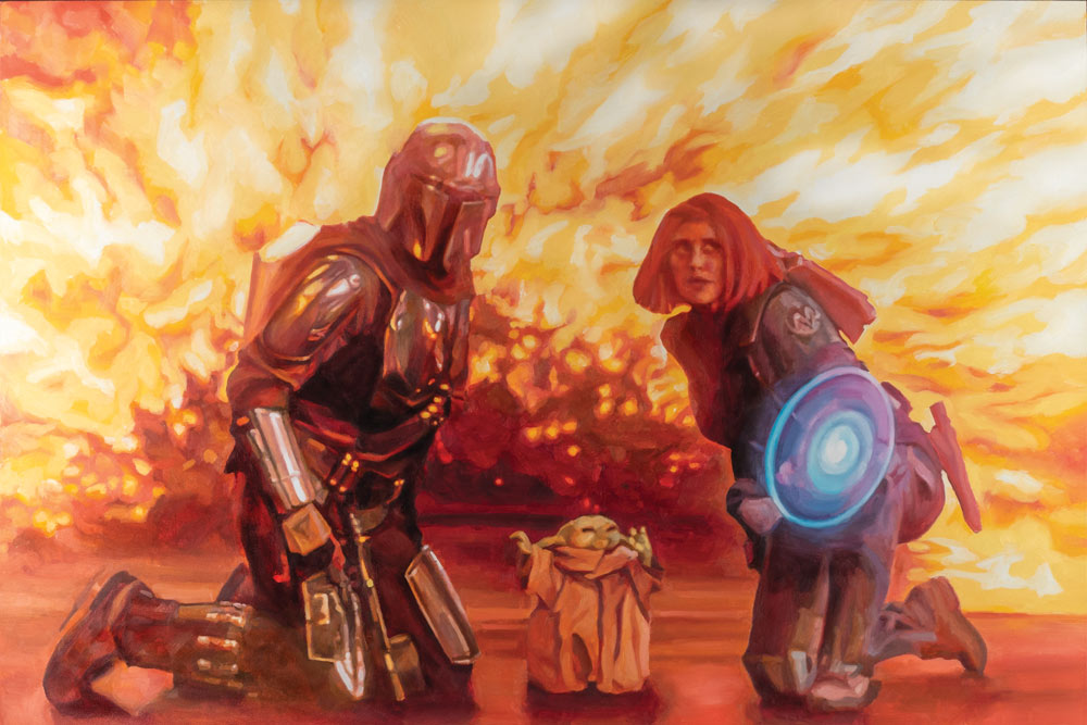 "Force Shield" Art Print