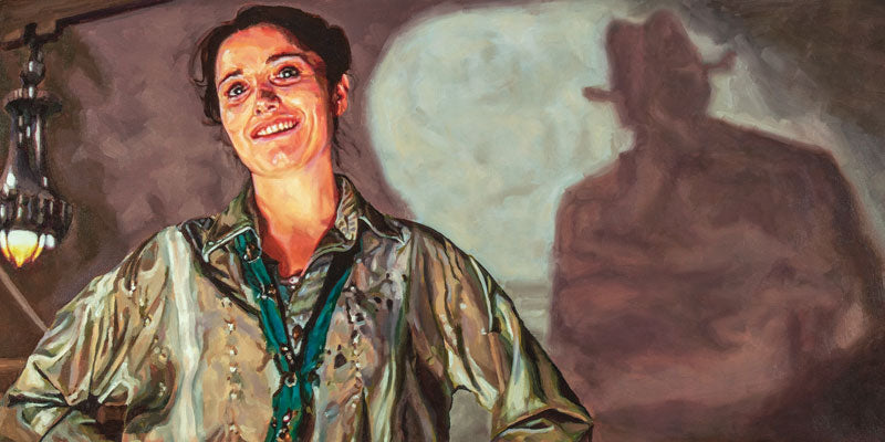 "Marion Ravenwood" Giclee Print on Canvas