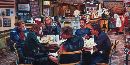 “There's a Shawarma Joint About Two Blocks from Here..." Art Print