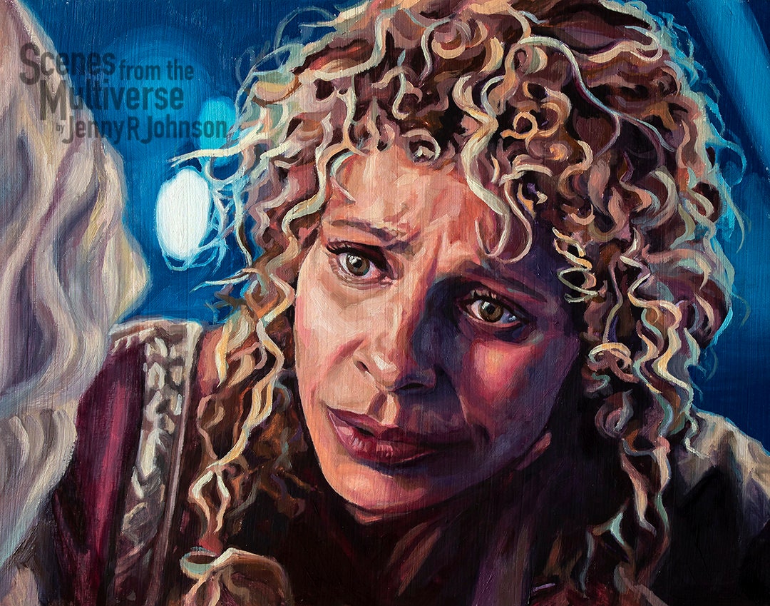 "Oh, Agnes, are we looking at an emergency here?" Original Oil Painting