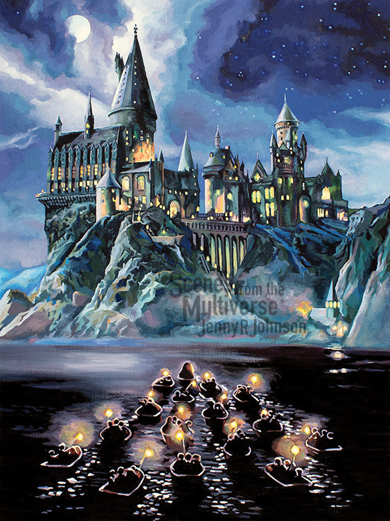 "First Years Cross the Lake" Art Print