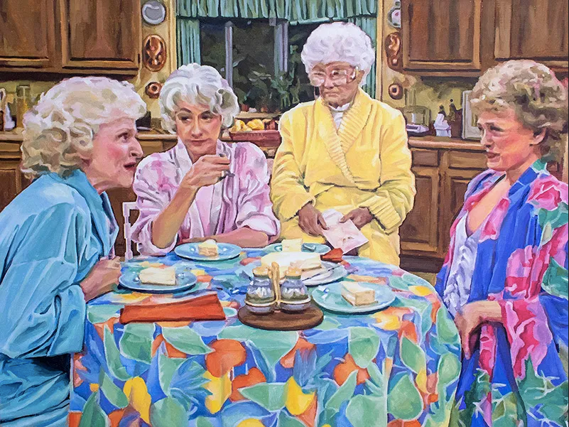 "Stay Golden" Canvas Print