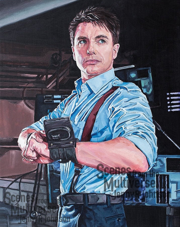 Captain Jack Art Print