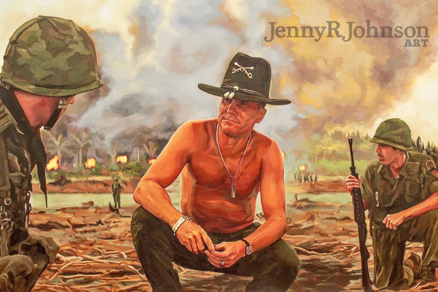 “I Love the Smell of Napalm in the Morning” Art Print