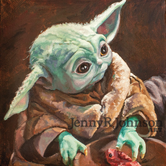 "Fish" Giclee Print on Canvas