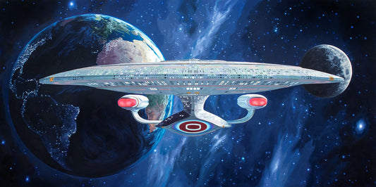 PRE-ORDER: "Let’s see what’s out there…" Giclee Canvas Print