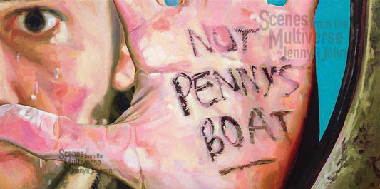 "Not Penny's Boat" Canvas Print