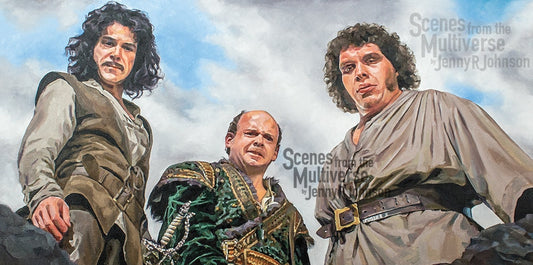 "He Didn't Fall? ... Inconceivable!" Canvas Print