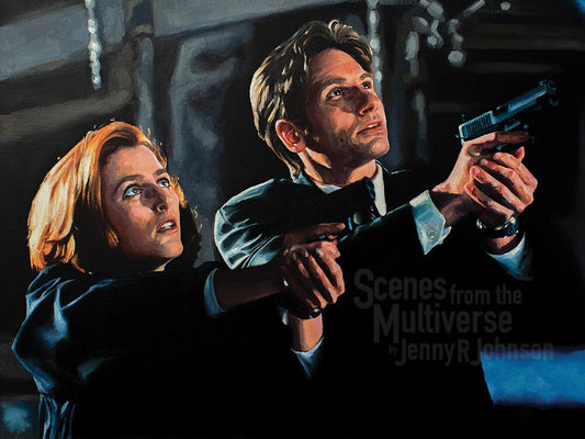 "Trust No One" Canvas Print