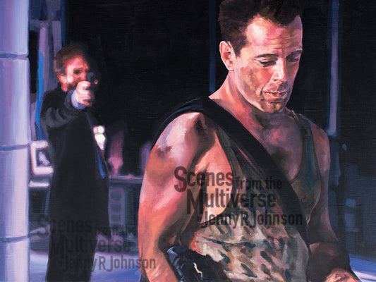 "Die Hard" John McClane Art Print